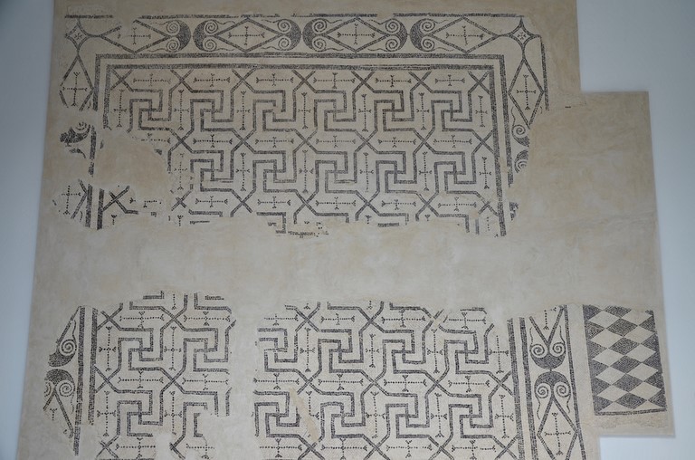 Mosaico del tablinum (Alcaparral, Casariche)